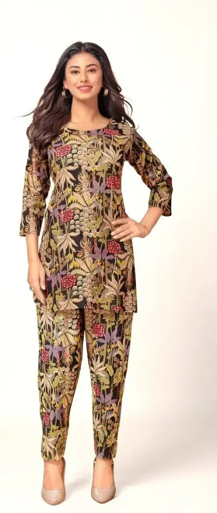 Women 100% Pure Cotton Co-ord Set