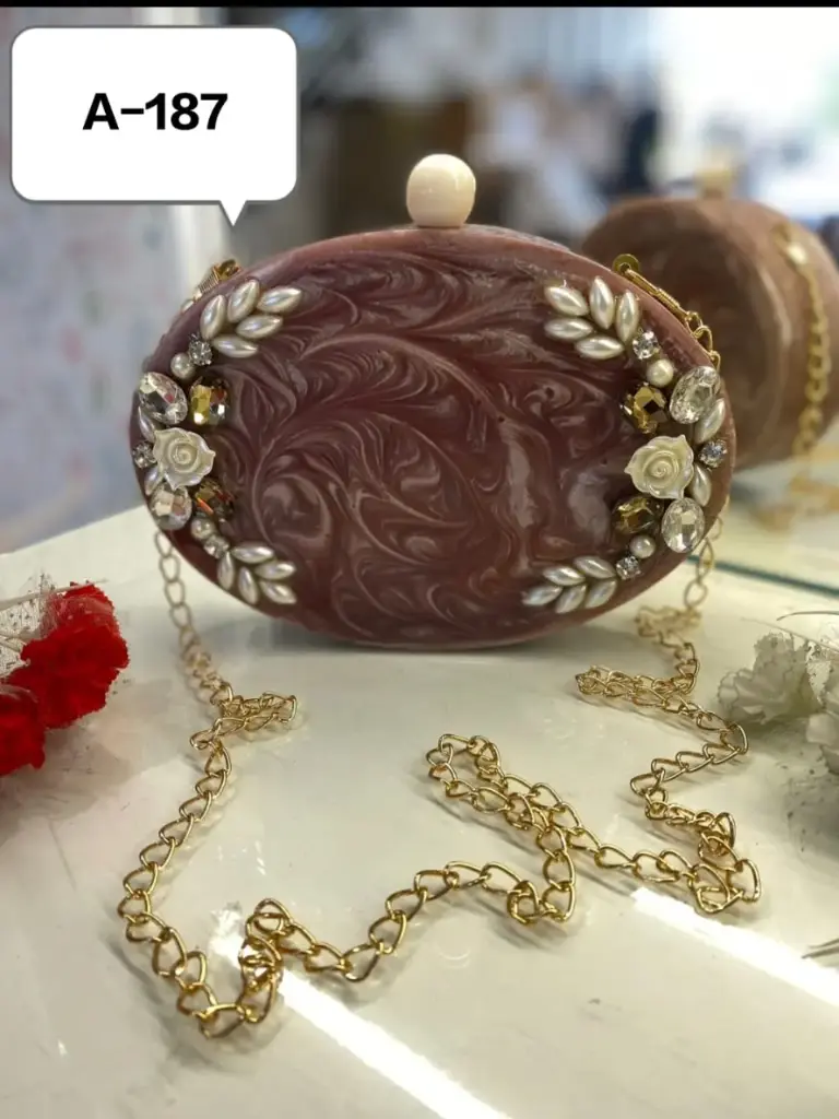 SIBY Saljut Designer Resin Purses—Perfect for Events