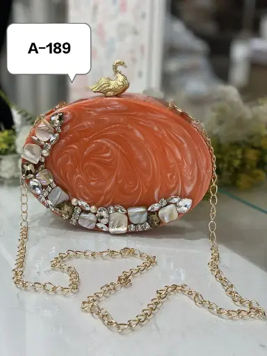 SIBY Saljut Vintage-Inspired Resin Bags—Classic & Elegant