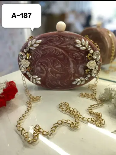 SIBY Saljut Designer Resin Purses—Perfect for Events